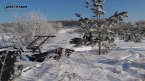 Мотобуксировщик Снежок