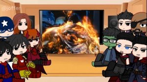 [] Avengers react to Ghost Rider [] Short []