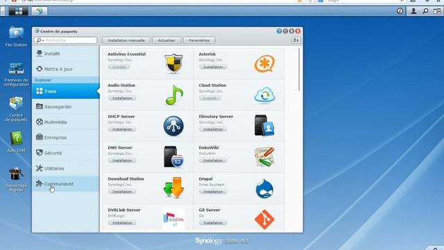 Ajout de nouveaux packages a un serveur nas de synology смотреть онлайн