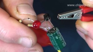 Светодиодный сигнализатор с задержкой включения