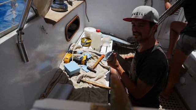 DIY Day on a sailing boat- #DayVlog39