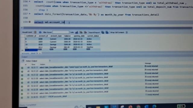 Mysql Project Bank Management System  part_2