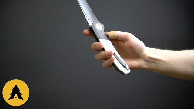 Складной нож Maxace Goliath cталь K110 satin white смотреть онлайн