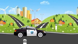 Развивающие уроки и мультфильмы для детей Пожарная машина Полицейская машина Скорая помощь