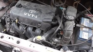 vitz 2002 1.3 шипение двигателя