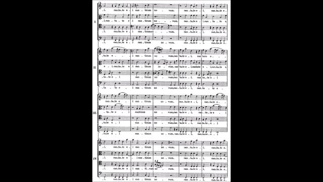 EXULTATE IUSTI a 16 by Hieronymus Praetorius {Audio + Full score} смотреть онлайн