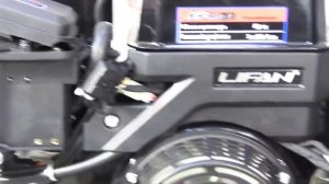 Инжекторный двигатель LIFAN 23 лс KP460E EFI с электростартером и катушкой освещения 12В 18А 216Вт