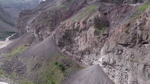 Водопад Азау-Су и исток реки Баксан