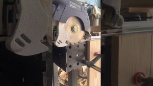 Как сделать паз дисковой пилой