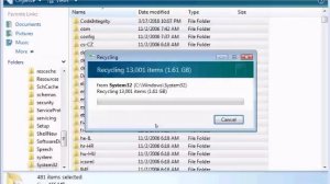 Deleting System32