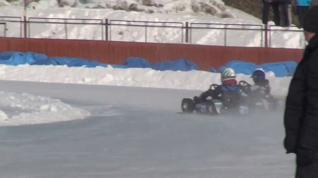 02.03.2014 ? этап Зимнего Кубка УрФО по картингу(на шипах) смотреть онлайн