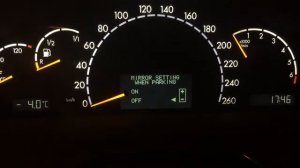 Mercedes w220 включение функций боковых зеркал