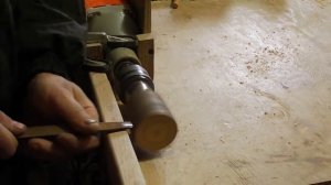 Токарный станок из дрели за 10 минут