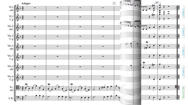 Concerto in G minor, op.4, No.12. Giovanni Mossi. Musica Antiqua Köln, Reinhard Goebel смотреть онлайн