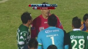 Roja directa para Oswaldo Sanchez