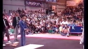 Grand Master Hee ll Cho demo in 1988 World Taekwondo Championships