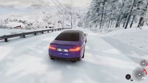 ЖЕСТКАЯ СУЕТА ЗИМОЙ НА БМВ М5 Ф90 ASCO В BeamNG DRIVE