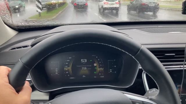 Geely Atlas Pro, Автомобиль для семьи, сезон 19, включаем и активно используем AUTO HOLD смотреть онлайн