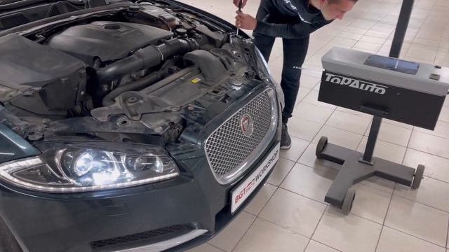 Переделка оптики на примере Jaguar XF смотреть онлайн