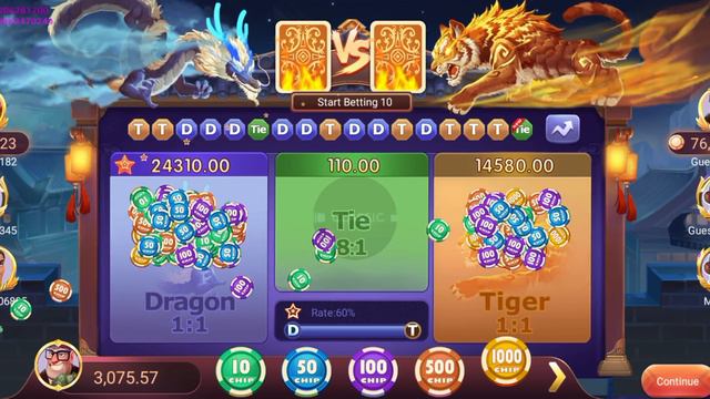 New earning app today | dragon vs tiger tricks | dragon vs tiger game | dragon vs tiger trick смотреть онлайн