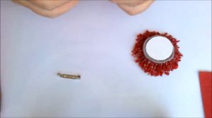 Как я делала брошь из бисера,,Мак,,.Брошь в технике,,бисерный мех,,.