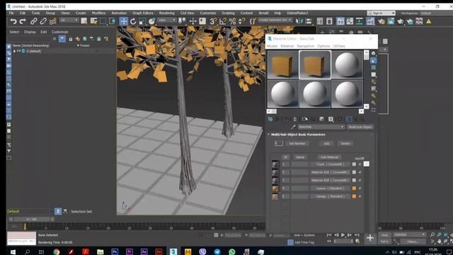 9_Экстерьер архитектурных сооружений в 3ds Max. Моделирование деревьев, зеленых насаждений