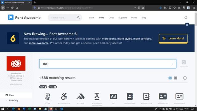 How To Use Font-awesome 6 Icon By Download And CDN