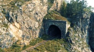 БАЙКАЛ 4K: Туннели КБЖД (Кругобайкальская железная дорога) часть 2