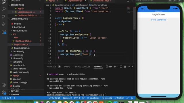 Drawer React Navigation v6. React-Native Tamil PART. 24