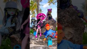 Горячая Дракулаура #monsterhigh Scare adise island