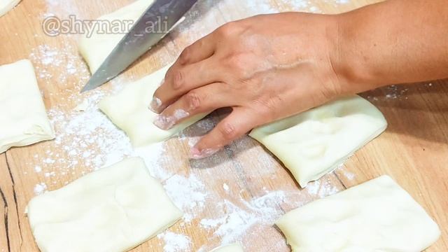 Слоёная самса | Самса с мясом #самсасмясом #слоёнаясамса #слоёноетесто