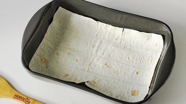 Лазанья из лаваша с курицей