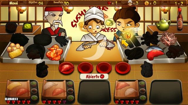 Sushi Bar Express - Gameplay EN ESPAÑOL SIN COMENTARIOS смотреть онлайн
