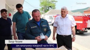 Учебная тренировка по эвакуации людей при пожаре