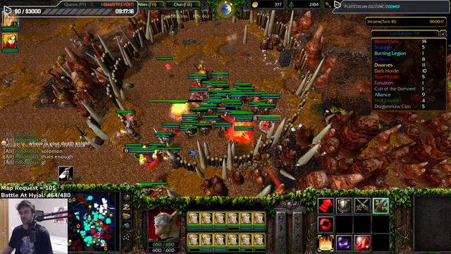 Lordaeron The Aftermath - Blood Elves Full Strength | Warcraft 3 Reforged смотреть онлайн