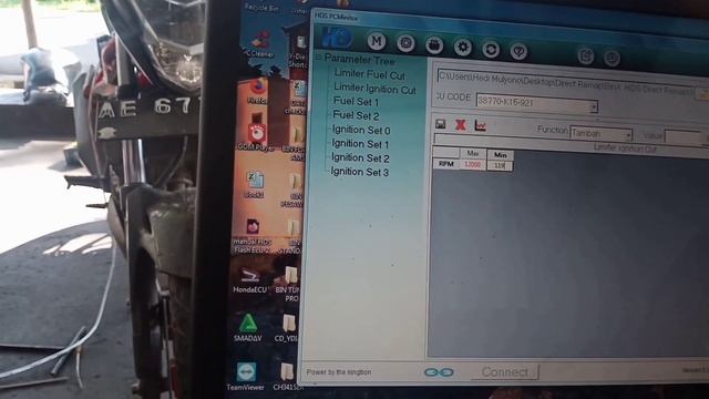 REMAP ECU + TUTORIAL PERBAIKAN TPS ( THROTLE POSITION SENSOR ) CB150R MENGGUNAKAN @HDS AMS INDONESI смотреть онлайн