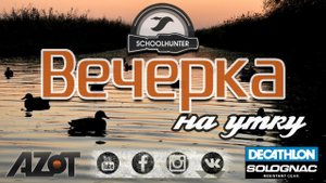 Охота на утку. Вечёрка. Ростовская область.