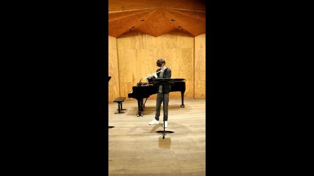 Daniel Damaskinos - P. Hindemith - symphonic metamorphosis on flute смотреть онлайн