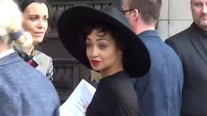 Ruth NEGGA & Dominic Cooper @ Paris 5 july 2016 Fashion Week show Armani / juillet