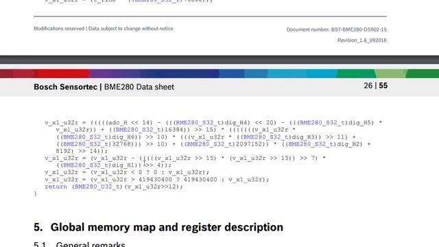 BME280 документация