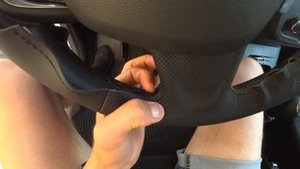 Как установить модельную оплетку со шнуровкой на руль Renault Kaptur