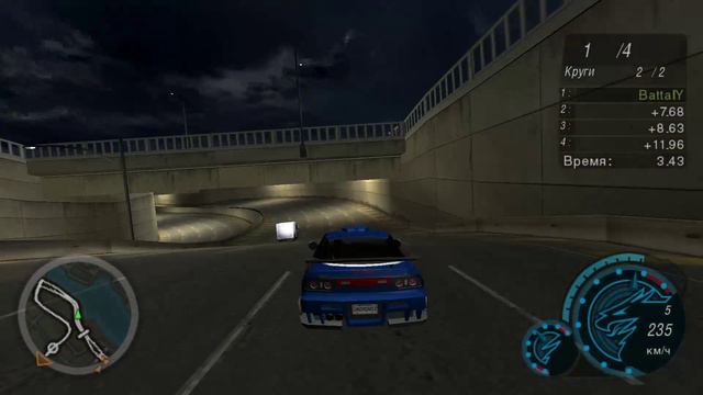 NFS Underground 2 Часть 7 Северное Нагорье Проф.лига