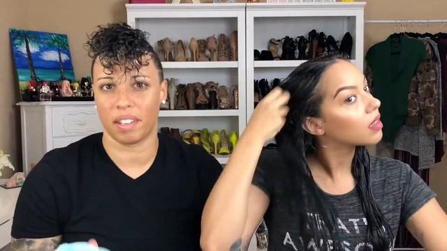 #MASKMONDAYS - GARNIER FRUCTIS 1 MINUTE HAIR MASK REVIEW | ASHLEY ELISSA смотреть онлайн