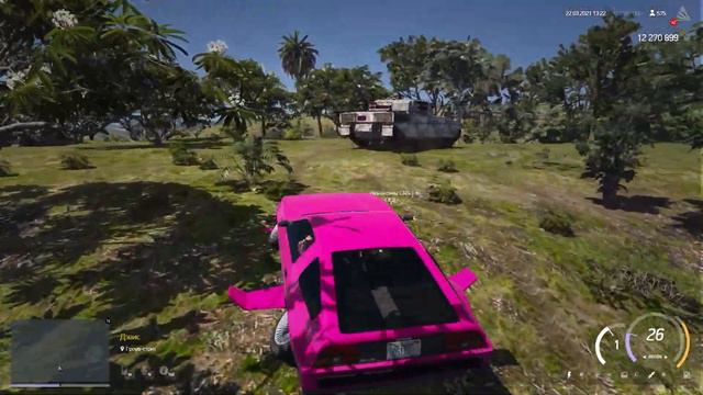 РАЗНЕСЛИ АРИЗОНУ НА ТАНКЕ В GTA 5 RP смотреть онлайн