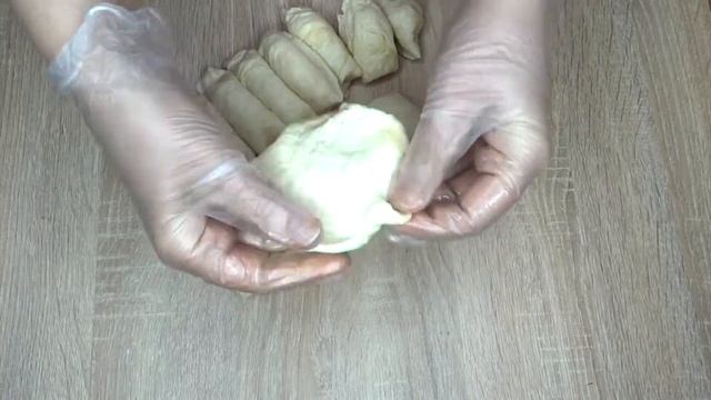 Нежнейший порционный пирог с капустой или пирожки Дружная семейка. смотреть онлайн