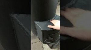 Банная печь 426 труба, компактная.