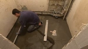 как затереть стяжку чтобы была ровной и без бугров