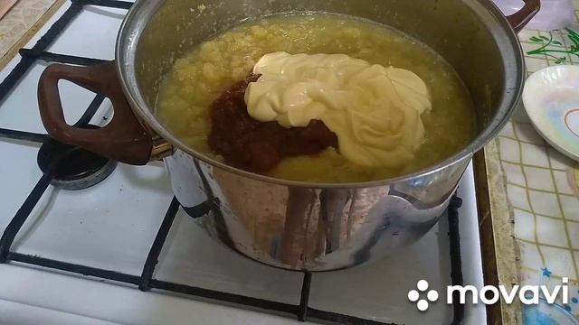 Кабачковая икра с майонезом на зимнее хранение. Рецепт.