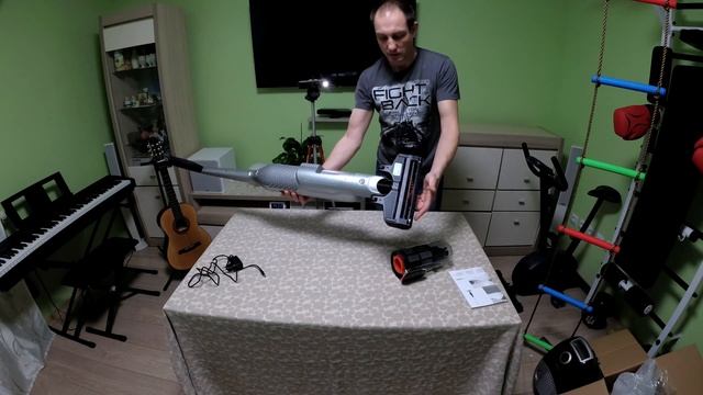 Вертикальный пылесос BOSCH с Алли экспресс. Распаковка и тест! смотреть онлайн