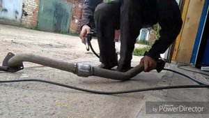 Daewoo nubira, Дэу Нубира. Переварка глушителя